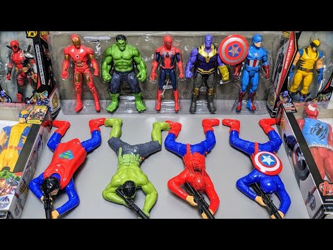 AVENGERS TOYS/Action Figures/Unboxing/Cheap Price/Spiderman,Ironman,Hulk,Thor/Toys.#5