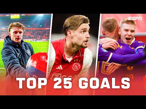 ☄️ Een paar PRACHTIGE POEIERS raak via onderkant LAT 🎯 | TOP 25 GOALS