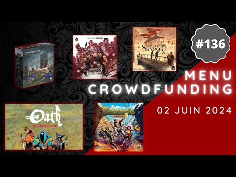 Menu Crowdfunding - 02/06/2024 : Oath, Terraria, Cysmic, Micro Moonshine, etc.