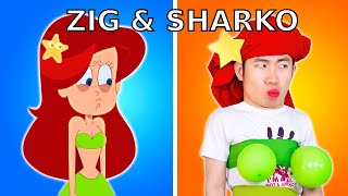 THE TOILET | Best Of Zig & Sharko Funny Episodes | Woa Parody