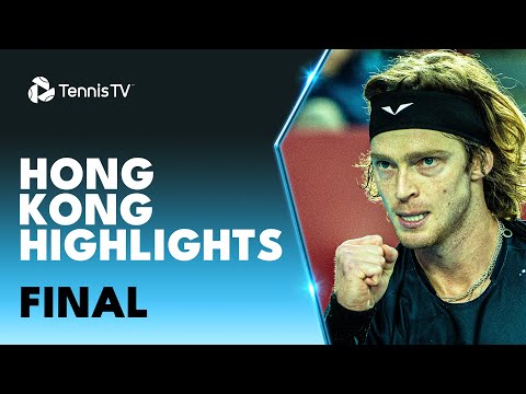 Andrey Rublev Faces Emil Ruusuvuori For The Title! 🏆 | Hong Kong Final 2024 Match Highlights