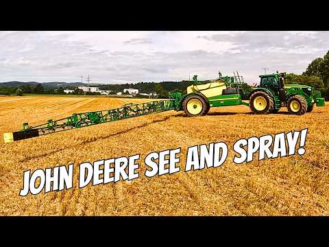 John Deere See and Spray! Zukunft des Pflanzenschutzes?