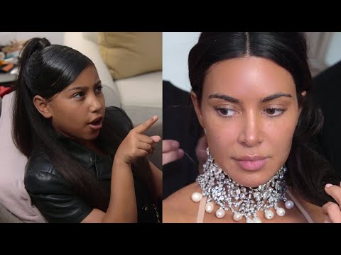 Kim Kardashian Calls Out North For Being Rude