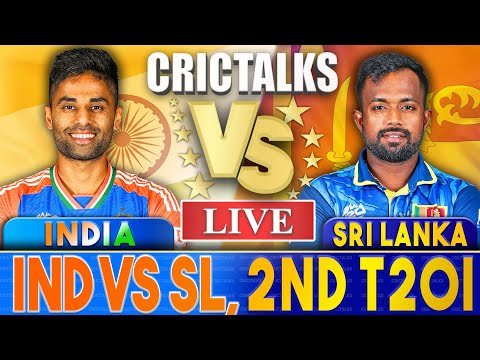 Live: IND Vs SL, 2nd T20I | Live Scores & Commentary | India vs Sri Lanka | Last 3 Over