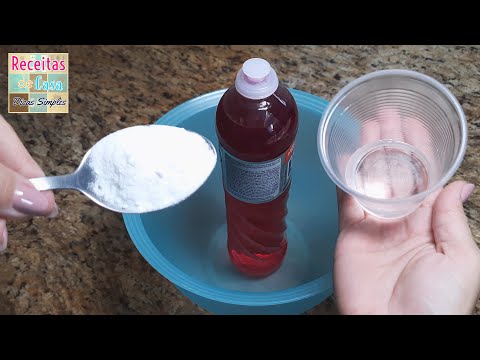 SÓ BICARBONATO E 50ML DE VINAGRE NO DETERGENTE: MISTURAR TUDO E PRONTO! VAI LAVAR MUITA LOUÇA SABIA?