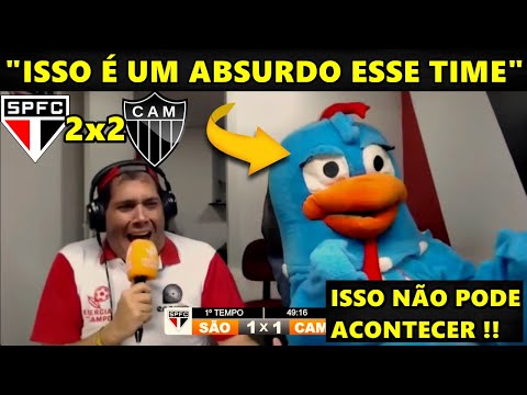 "ISSO NÃO PODE ACONTECER" REAÇÕES SÃO PAULO 2x2 ATLÉTICO-MG ! ENERGIA 97 - REAÇÕES TRICOLORES!