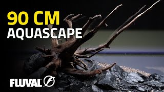 AQUASCAPING TIMELAPSE | 90P Nature Aquarium Setup