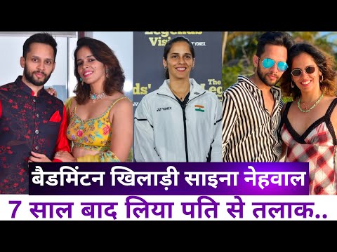 Saina Nehwal announces separation from Parupalli Kashyap after 7 years of marriage💔