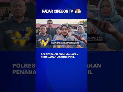 Polresta Cirebon Galakan Penanaman Jagung Pipil