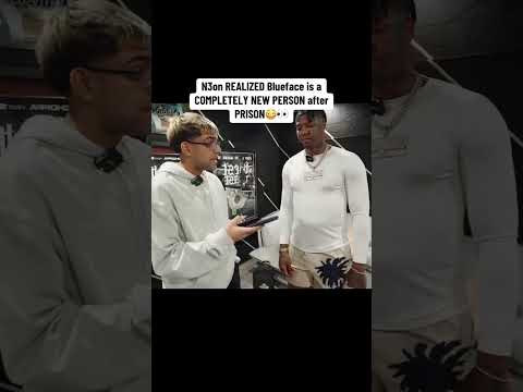 N3on REALIZED Blueface is a COMPLETELY NEW PERSON after PRISON😳👀 #n3on #blueface #shorts