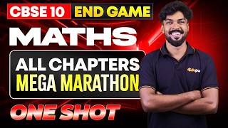 CBSE Class 10 | Maths End Game Live | Mega Marathon - All Chapters | Eduport