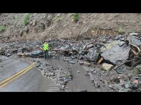 Mudslides force Black Canyon of the Gunnison to evacuate 18 visitors