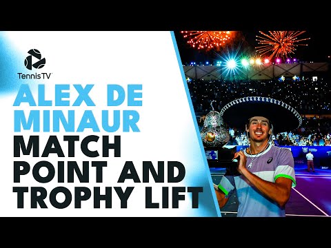 Alex De Minaur's Match Point And Trophy Lift | Acapulco 2023