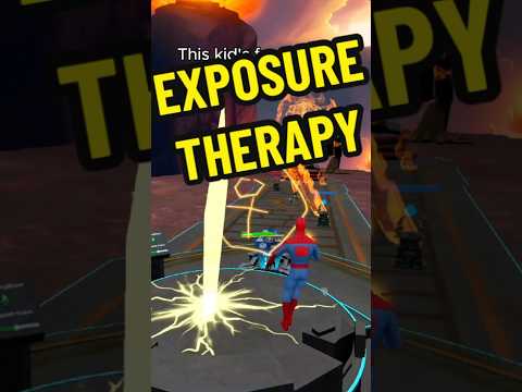 💀This kid got an exposure therapy in War of Wizards #vrgame #vrgaming #quest2 #quest3 #jamesplaysvr