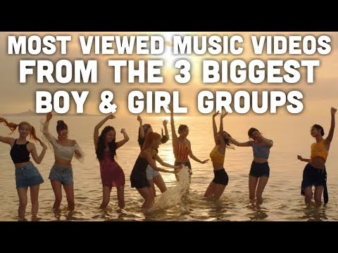 Most Viewed MVs from the 3 Biggest BGs & GGs (2ND & 3RD GEN)