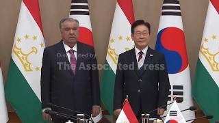 YouTube video thumbnail: South Korea President in Series of Bilaterals With Central Asia Leaders