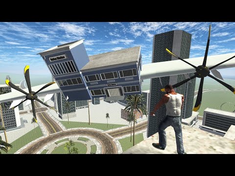 Flying Police Station In Indian Bikes Driving 3D