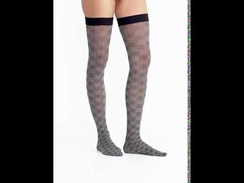 Wolford Granular Poison Patterned Hold Ups
