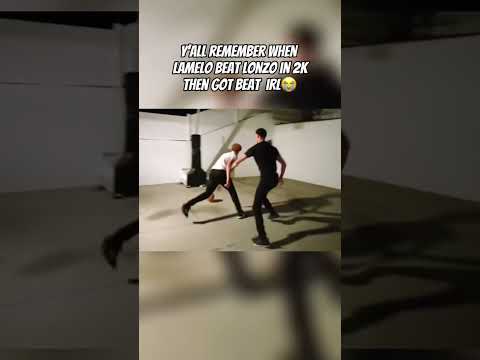 Who Remembers When Lamelo Ball BEAT Lonzo Ball, Then COOKED Him...??#shorts #nba2k #nba2k24
