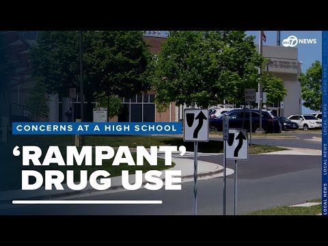 Drug use raises concerns for teacher at a Maryland high school