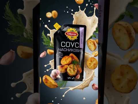 🧄 Часниковий соус #olkom #food