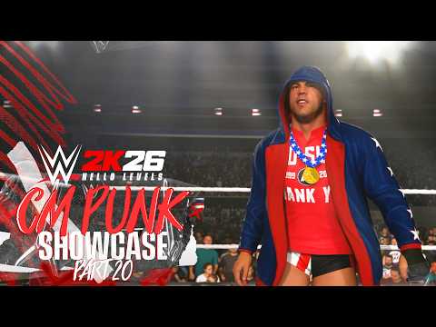 WWE 2K26 Showcase Gameplay Part 20 - CM Punk vs Kurt Angle - What If... Part Five