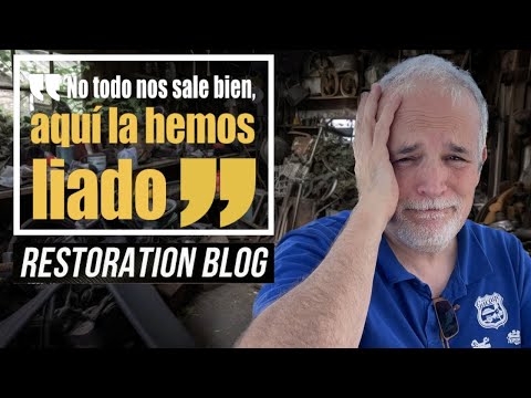 No todo sale bien en un taller de restauración de coches clasicos | Blog Agosto