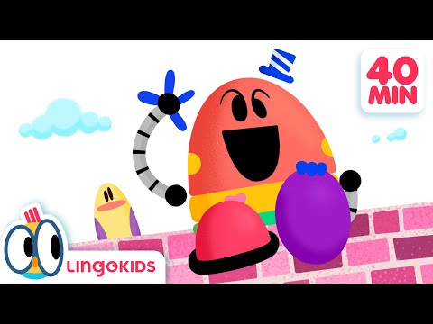 HUMPTY DUMPTY 🐧🎶 + More Songs for Kids | Lingokids