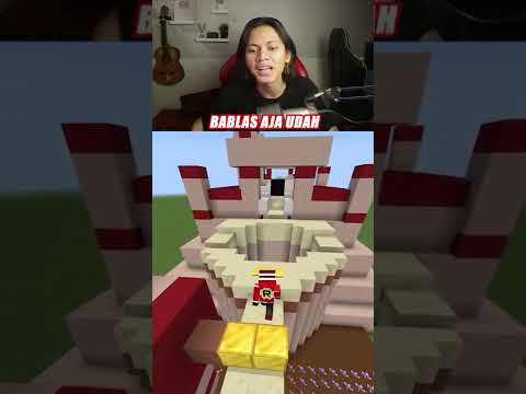 STUMBLE GUYS, KITA MAIN DI MAP LOST TEMPLE TAPI DI MINECRAFT ! Koo bisa gini😱#shorts