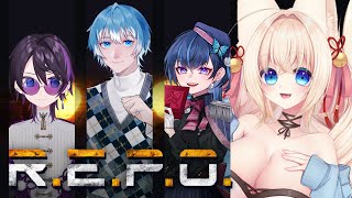 【R.E.P.O.】コラボで未到達なレベル10！【ฅ間登伊莉菜視点】
