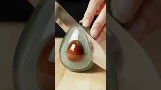 Cutting Glass Avocado ASMR 🥑 #ai #aiart #asmr #glasscutting #satisfying #asmrsounds   Star Zap ASMR