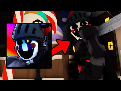 MAM NOWEGO APEXA DARK KNIGHT PUPPET w FNAF TOWER DEFENSE ROBLOX