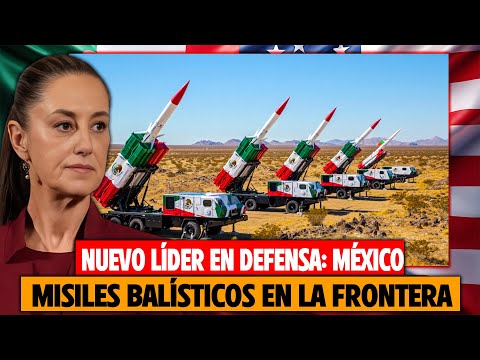 ¡NUEVO LÍDER EN DEFENSA: MÉXICO! ¡México ha Comenzado a Desplegar Sus Primeros Misiles Balísticos!
