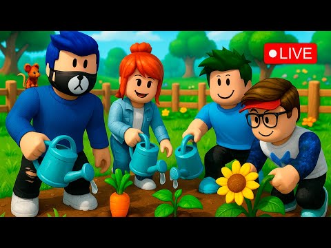 🌻 Jogando Grow a Garden ao Vivo!