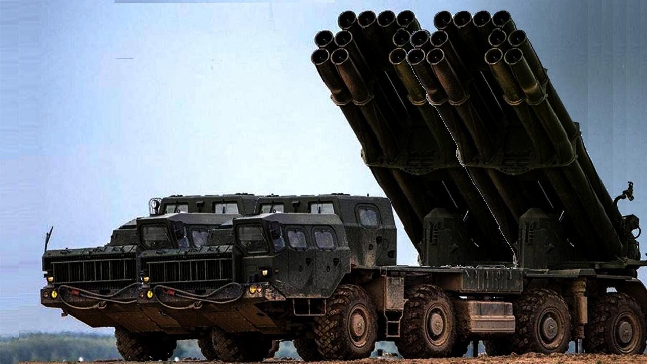 Russian Tornado Rocket Artillery Systems Bombarding ‘Foreign Mercenaries’ at Luhansk Training Range