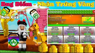 [Grown a Garden] BUG Thùng Sơn Cây Thành Cầu Vồng - Ngỗng Đẻ Trứng Vàng Làm Full Nhiệm Vụ Siu Nhanh
