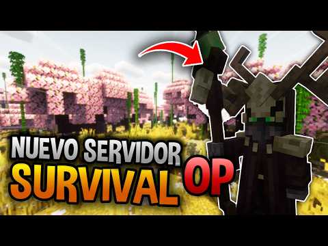 ✨ NUEVO SERVIDOR Survival OP para MINECRAFT 1.21 ✅ ¡BOSSES Y RANGOS GRATIS! (Java)