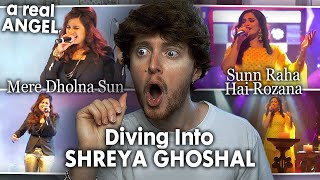 DIVING INTO SHREYA GHOSHAL! (Mere Dholna Sun, Sunn Raha Hai Rozana | Reaction)