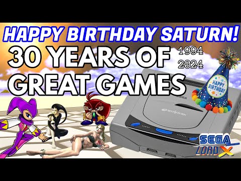 Happy Birthday Sega Saturn! 30 Years of Great Games!