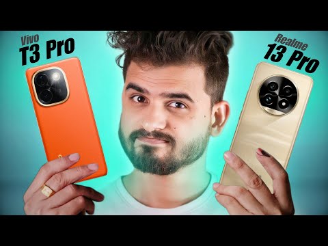 Vivo T3 Pro vs Realme 13 Pro: Best curved display smartphone under 25k?