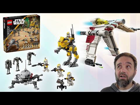 LEGO Star Wars V-19 Torrent & 327th Battle Pack official reveals, prices, my thoughts! #NotSponsored