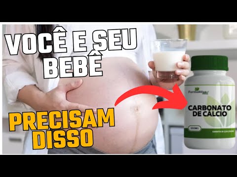 Carbonato de Cálcio na Gravidez - TODA A VERDADE