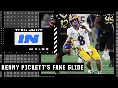 Reacting to Kenny Pickett's fake slide, and the rule change that followed | This Just In