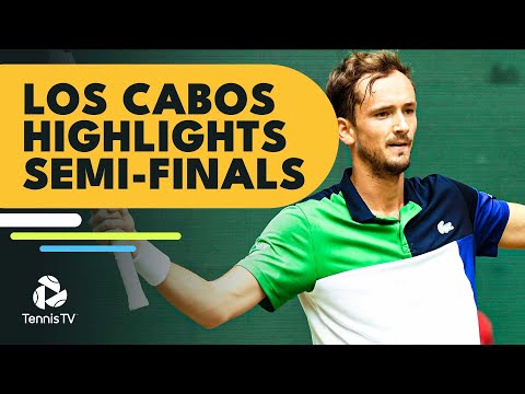 Medvedev vs Kecmanovic; Norrie vs Auger-Aliassime | Los Cabos 2022 Semi-Final Highlights