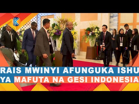 RAIS MWINYI AFUNGUKA KUHUSU ISHU YA MAFUTA NA GESI, ZNZ ITASHIRIKIANA NA INDONESIA