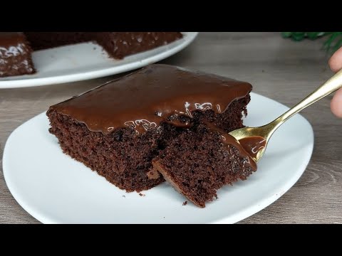 Best Chocolate Cake Recipe Ever! No Measuring cups No Scale! Very convenient Measurement 👌