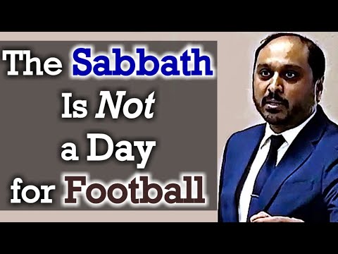 The Sabbath is NOT A DAY FOR FOOTBALL - Isaiah 58:13-14 - Pastor Rom Prakashpalan Sermon