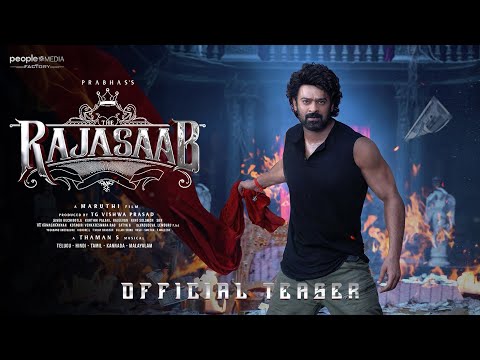 The Raja Saab - Official Teaser | Prabhas | Malavika | Nidhhi | Sanjay Dutt | Maruthi Dasari