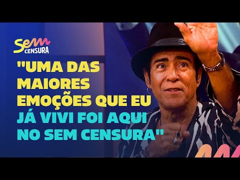 Sem Censura | Elymar Santos conta uma de suas maiores emoções e seu encontro com Elizeth Cardoso