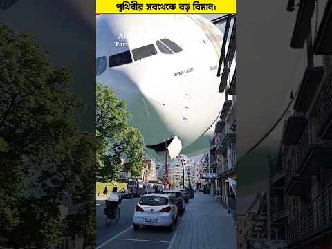 পৃথিবীর সবথেকে বড়ো দুইটি বিমান। 🤯 #shorts #aeroplane